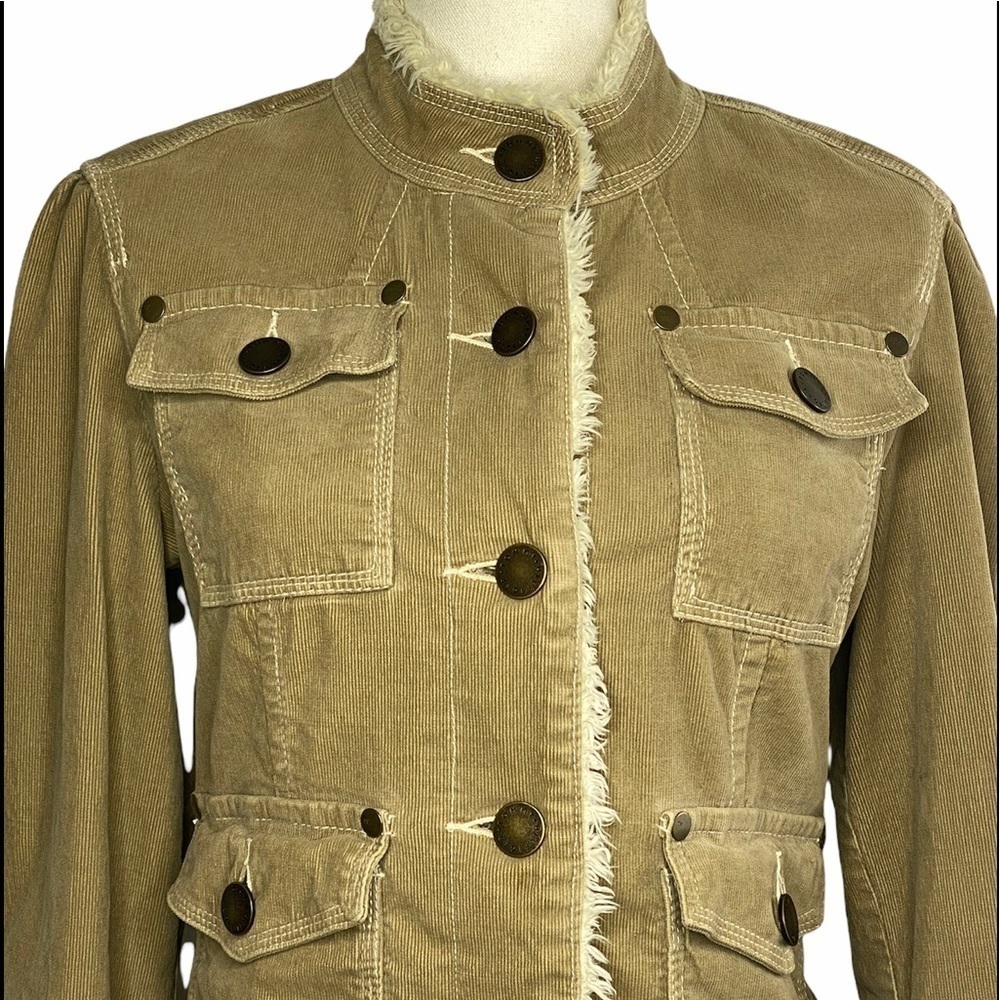 Tommy Hilfiger Corduroy Sherpa Trim Jacket - Picture 8 of 13